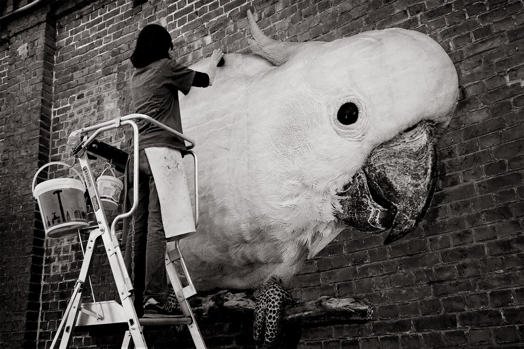 Avec Sonac, les animaux font le mur. Amiens&nbsp;2022.